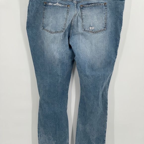 Abercrombie & Fitch 90's Skinny High Rise Jeans Distressed Plus 24 Long New - Picture 8 of 14